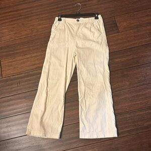 Cream colored pants by Old Navy